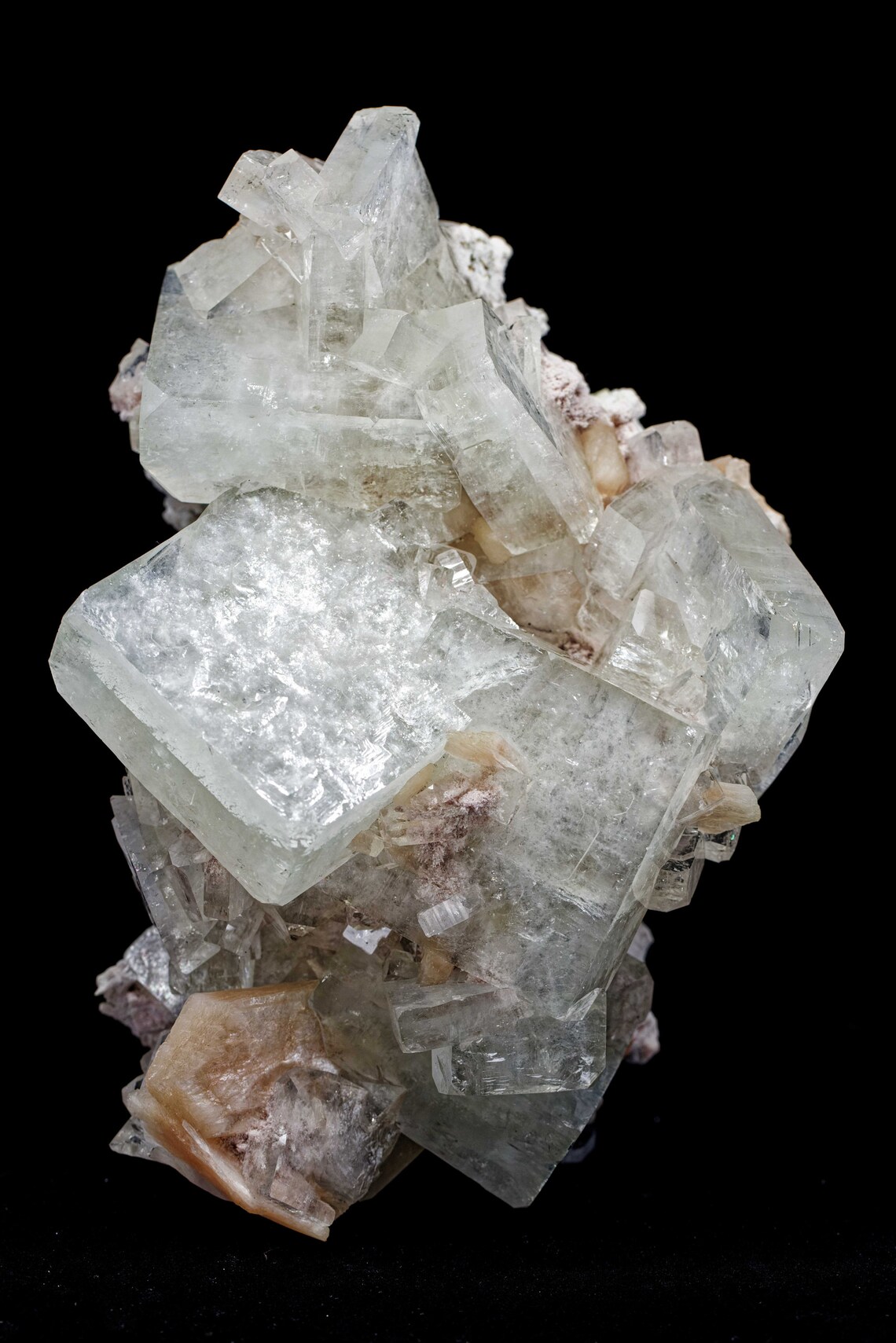 Square Apophyllite in Matrix