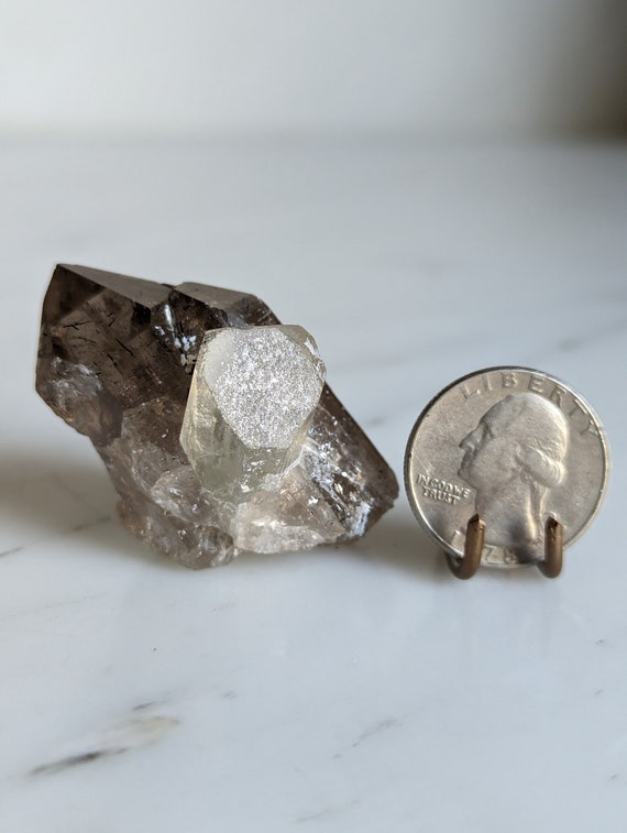 Topaz with Smoky Quartz, view 4