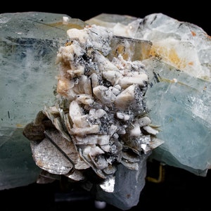 Aquamarine with Matrix