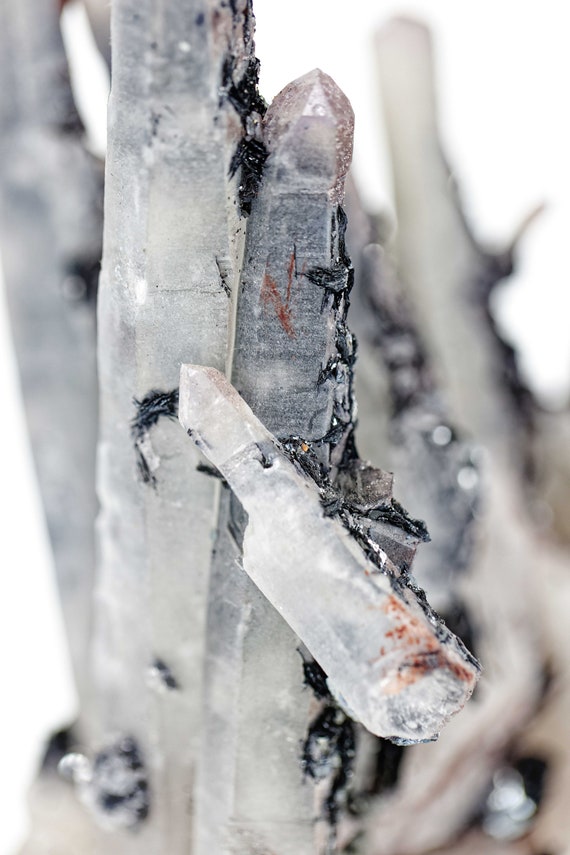 Specular Hematite on Quartz, view 10