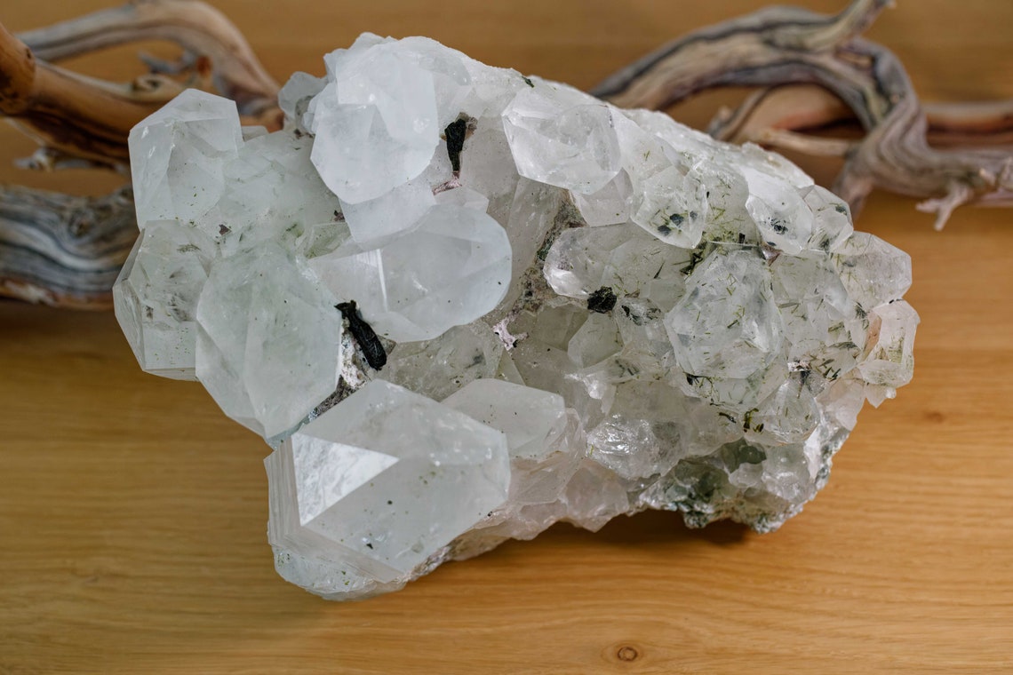 Quartz with Epidote, Skardu Pakistan, 8.8 kg | Statement Piece