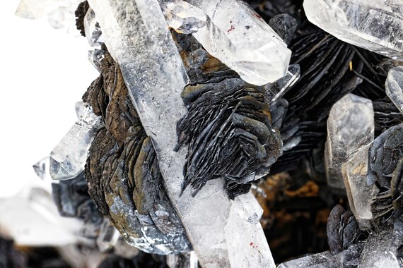 Specular Hematite with Quartz, view 3