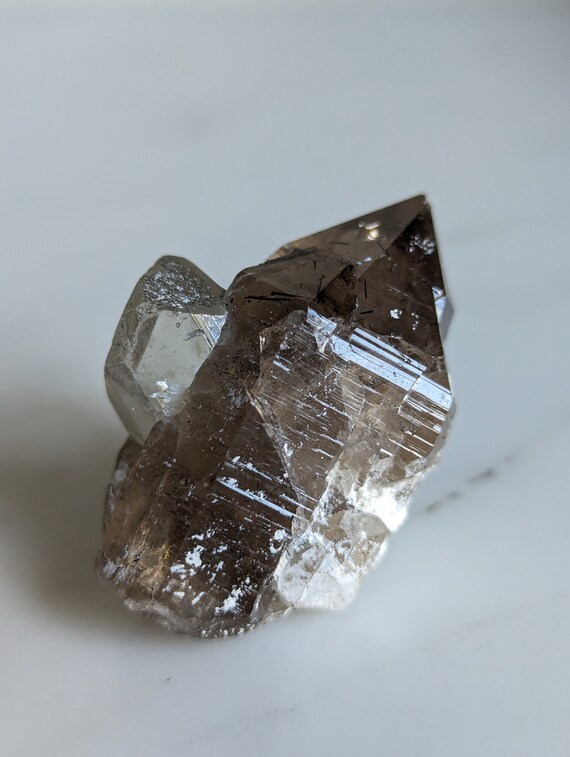 Topaz with Smoky Quartz, view 2