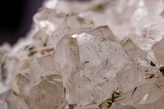 Quartz with Epidote, view 6
