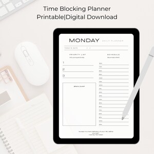 Time Blocking Template