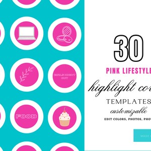 Pink Instagram highlight covers, instagram icons, highlight covers for instagram, instagram stories background, instagram story highlight