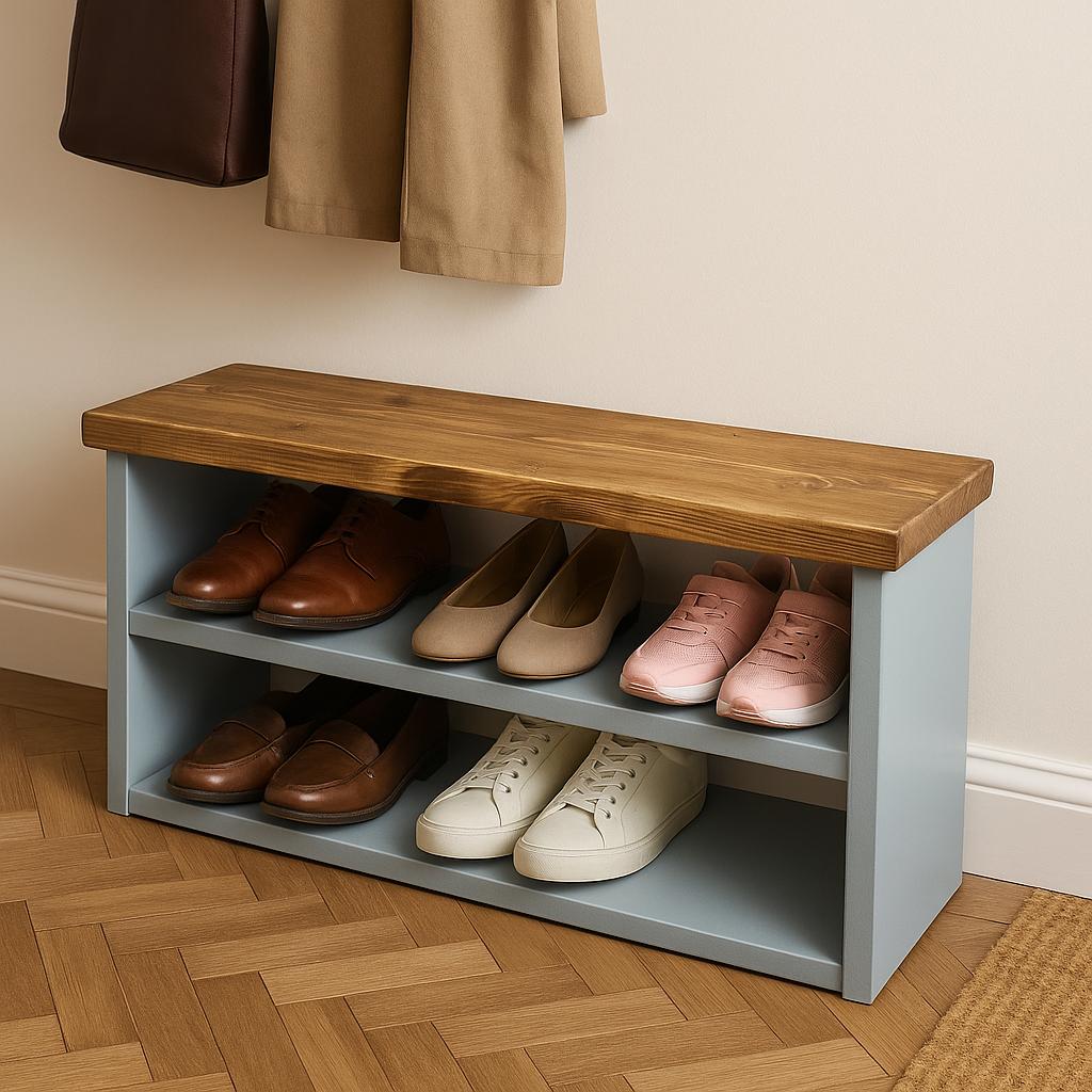 Assembled Shoe Rack UK