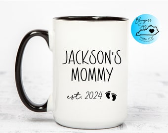 Personalized Mother's Day Gift, Mommy Mug, New Mom Gift Ideas, Mommy Coffee Mug, New Parent, Baby Shower Gift, Birthday Gift For Mom