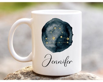 Libra Mug - Zodiac Gifts For Libra Personalized Constellation Gift For Birthday Zodiac Coffee Mug For Libra Gifts