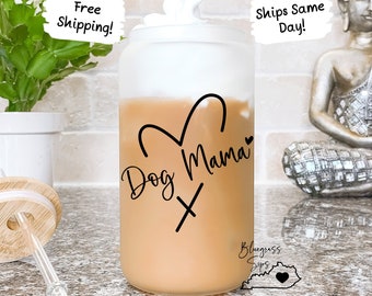 Dog Mama Gift, Dog Mom Tumbler, Dog Lover Gift, Custom Gifts For Dog Lovers, Unique Gift For Pet Lovers, Dog Mom Cup For Her Birthday