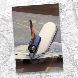Lufthansa McDonnell Douglas DC10 à l'aéroport | Collection de cartes postales | Amateur d'avions | Cartes postales de compagnies aériennes | Collectionneur d'avions