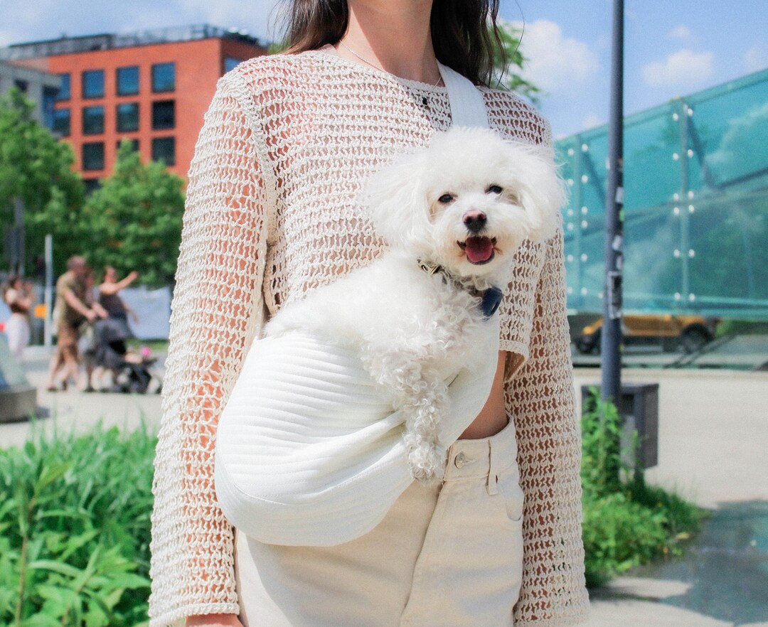 Dog Sling Bag Cat Sling Pet Carrier Bag Dog Carrier Purse Etsy