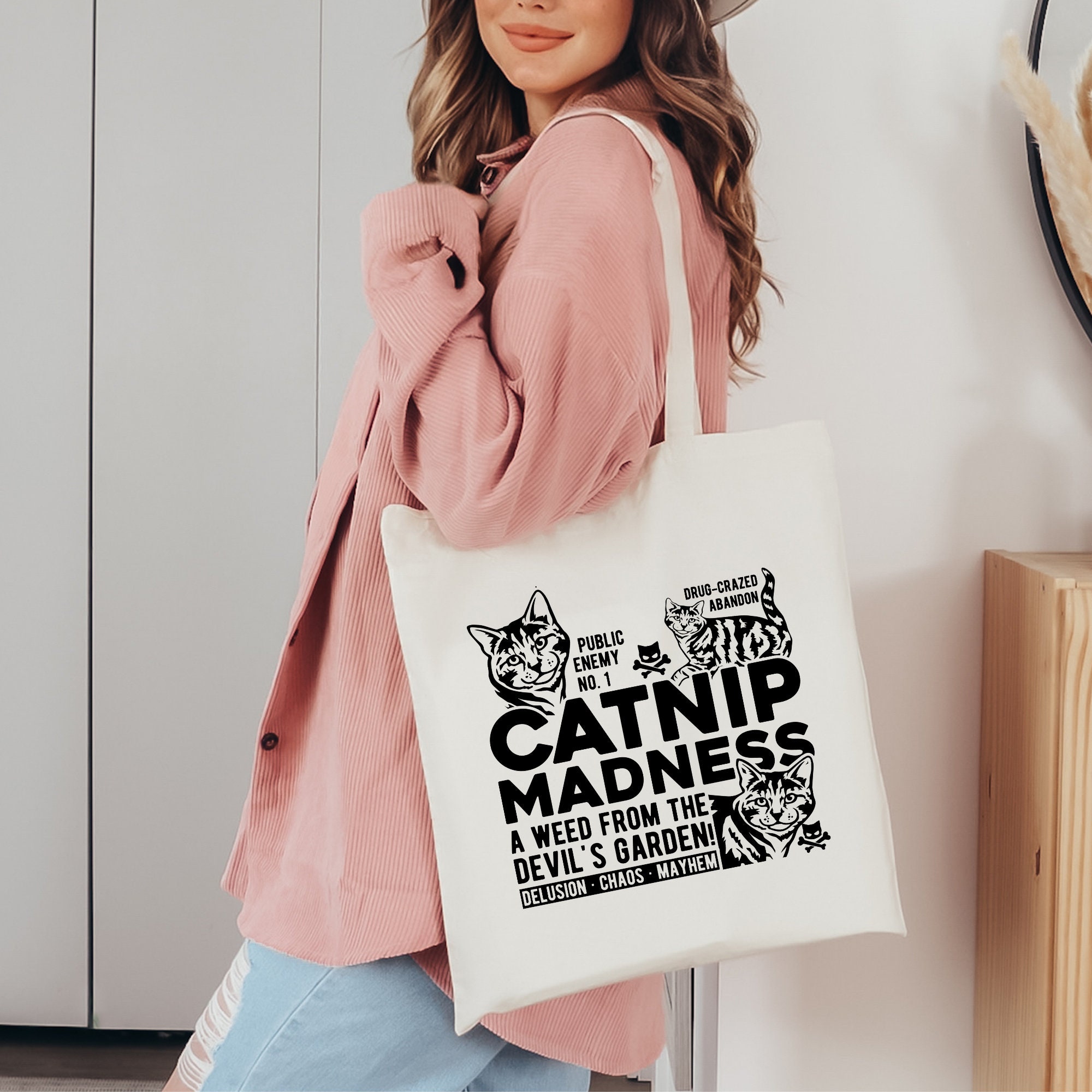 Catnip Madness, Cat Crazy, SVG PNG, Sublimation Design, Vector Graphic ...