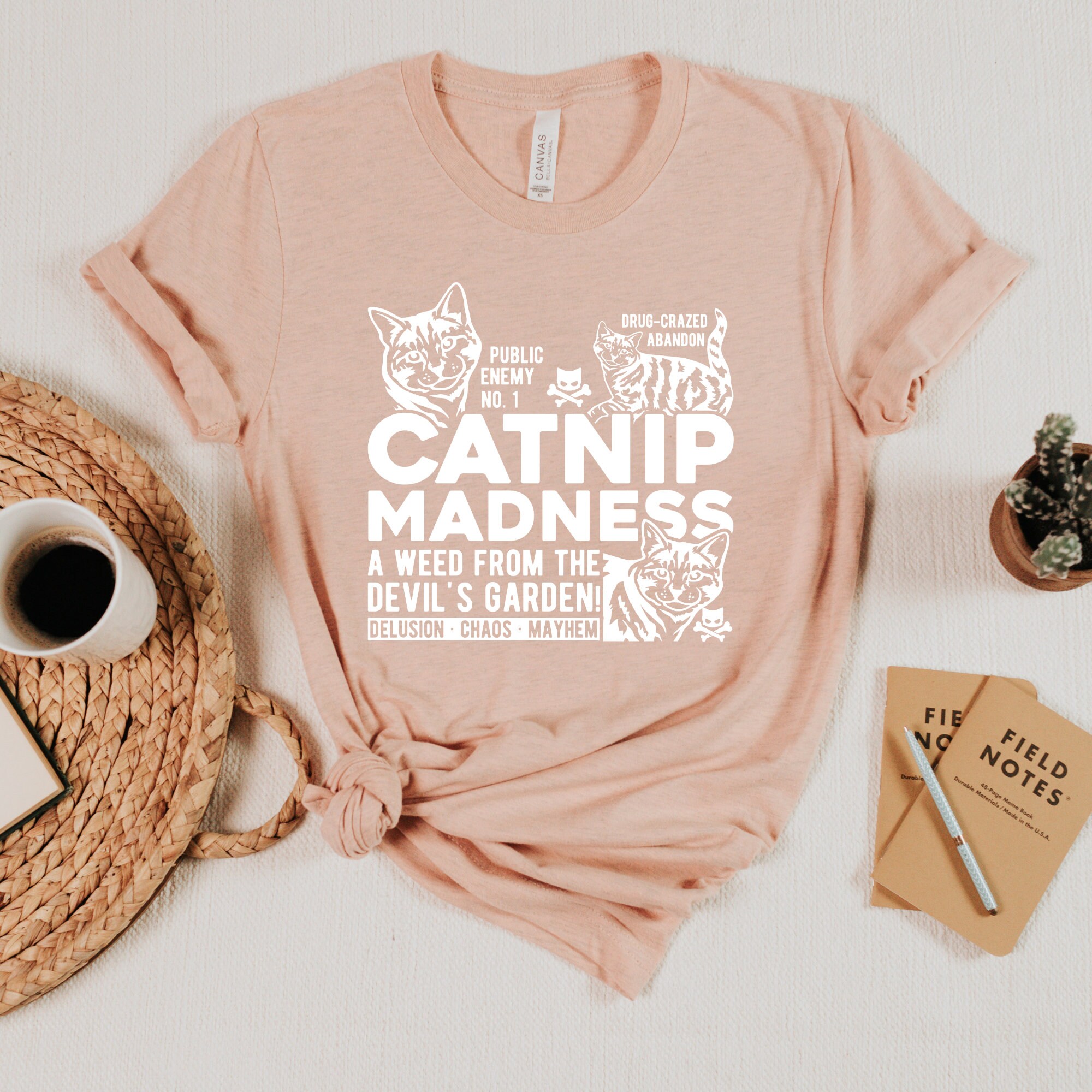 Catnip Madness, Cat Crazy, SVG PNG, Sublimation Design, Vector Graphic ...