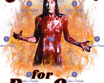 Carrie White for prom queen png pdf sublimation file