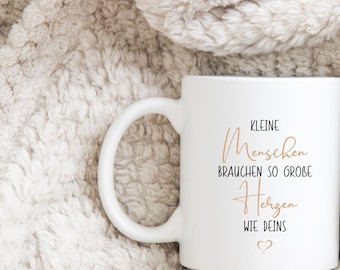 Mug - Educator - Little people need hearts as big as yours - Gift - Personalized - Coffee - Tea