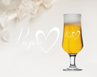 Beer glass - Personalized - Dad