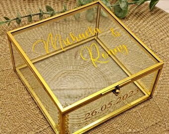 Gold Ring Box - Personalized