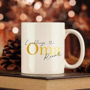 Personalized/individual Magic Mug Grandma/Grandpa