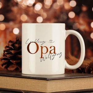 Personalized/individual Magic Mug Grandma/Grandpa