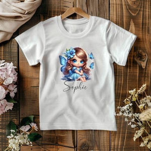 Children&#39;s T-shirt Fairy | Personalized | Girls