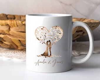Mug - Wedding - Engagement - Couples - Gift - Personalized