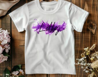 Children's T-shirt Colorful | Personalized | Girl Boy with name