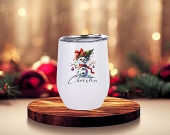 Thermo mug - Personalized - Mulled wine - Gift - Christmas