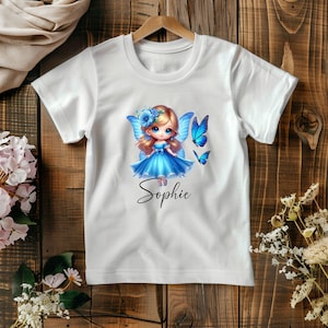 Children&#39;s T-shirt Fairy | Personalized | Girls
