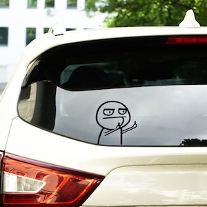Car sticker - rear window