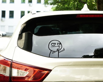 Car sticker - rear window