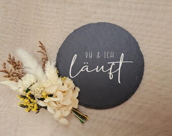 Slate Coaster - Engraved - Gift