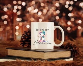 Mug - Winter/Christmas - Personalized - Gift - Mulled Wine - Tea - Punch