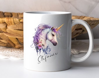 Personalized Unicorn Mug