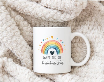 Mug - Kindergarten Teacher - Thank you for the colorful time - Gift - Personalized