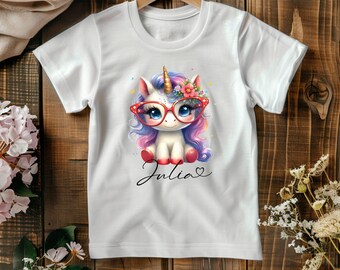 Children's T-shirt Unicorn | Personalized | Girls