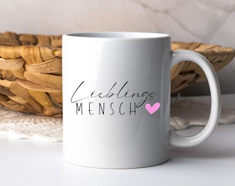 Personalisierte Tasse  - Lieblingsmensch