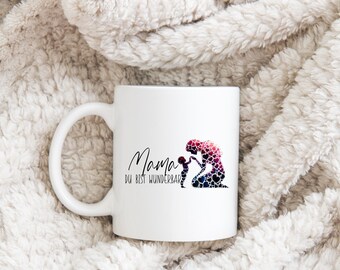 Personalized Mug - Mom you are wonderful