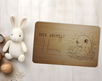 Children's board - breakfast board - snack board - personalized - baby/children's gift