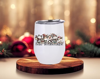 Personalized Thermo Mug - Winter - Christmas - Mulled Wine - Gift - ToGo - Funny