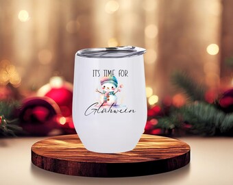 Thermo mug - its time for mulled wine - mulled wine - gift - Christmas