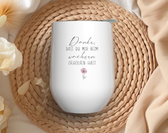 Thermo mug - Educator - Personalized - Thank you for helping me grow - Gift