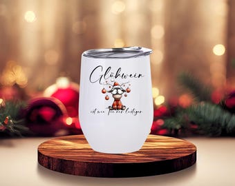 Personalized Thermo Mug - Winter - Christmas - Mulled Wine - Gift - ToGo - Funny
