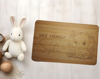 Children's board - breakfast board - snack board - personalized - baby/children's gift