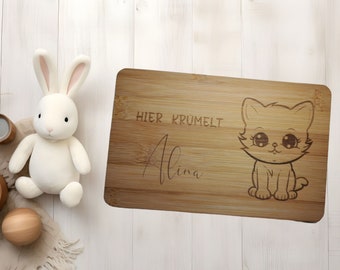 Children's board - breakfast board - snack board - personalized - baby/children's gift