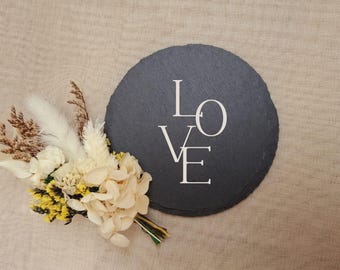 Slate Coaster - Engraved - Gift