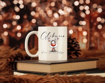 Mug - Winter/Christmas - Personalized - Gift - Mulled Wine - Tea - Punch -