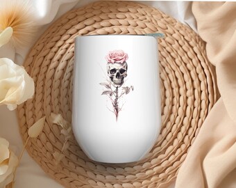 Thermo mug - Gift - Personalized - Skull