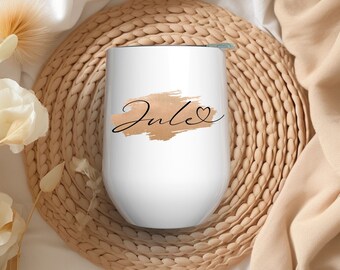 Personalized Thermo Mug - Wine Time - Gift