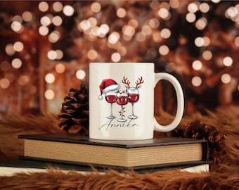 Mug - Winter/Christmas - Personalized - Gift - Mulled Wine - Tea - Punch